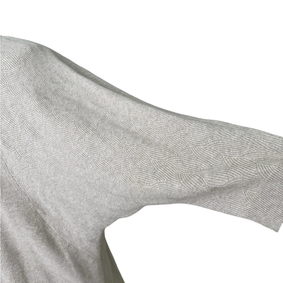 Pure Jill Cotton Cream Long Open-Front Cardigan Sweater Size Large - Picture 4 of 7